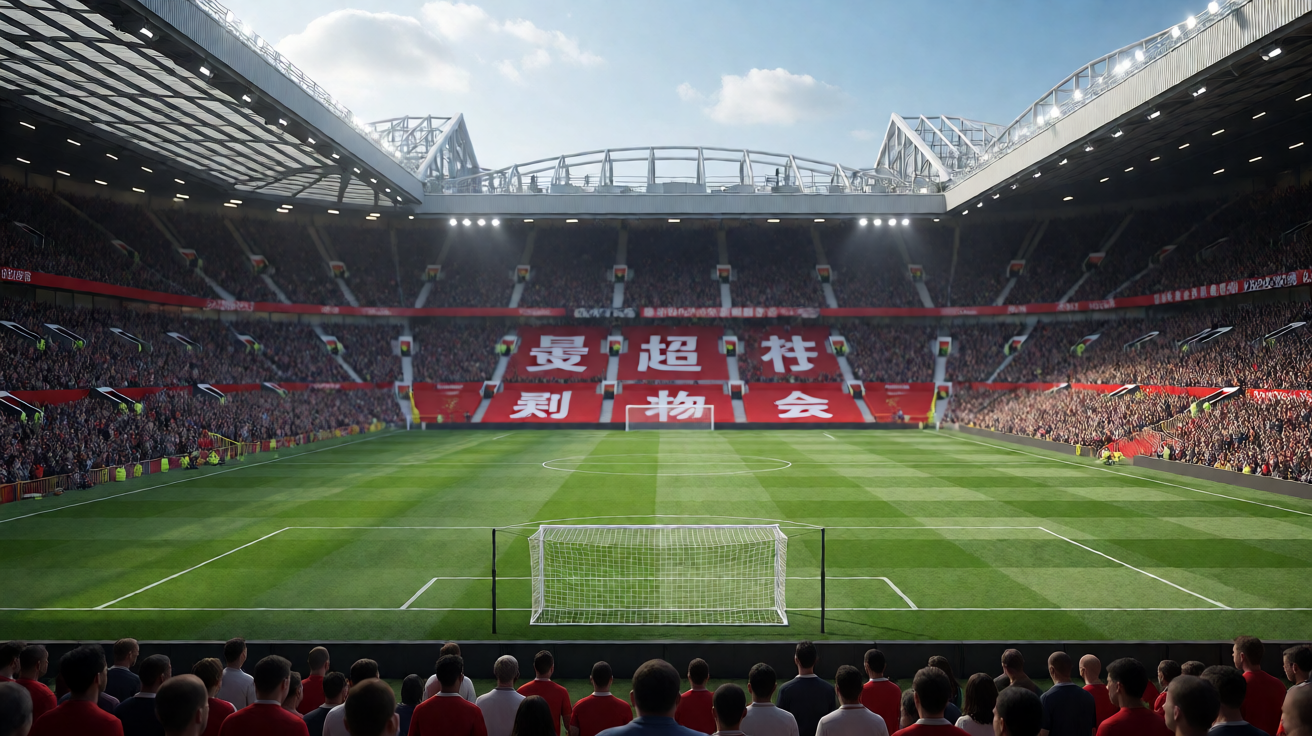 球友会体育场馆高清直播画面，展示大型足球场赛事现场